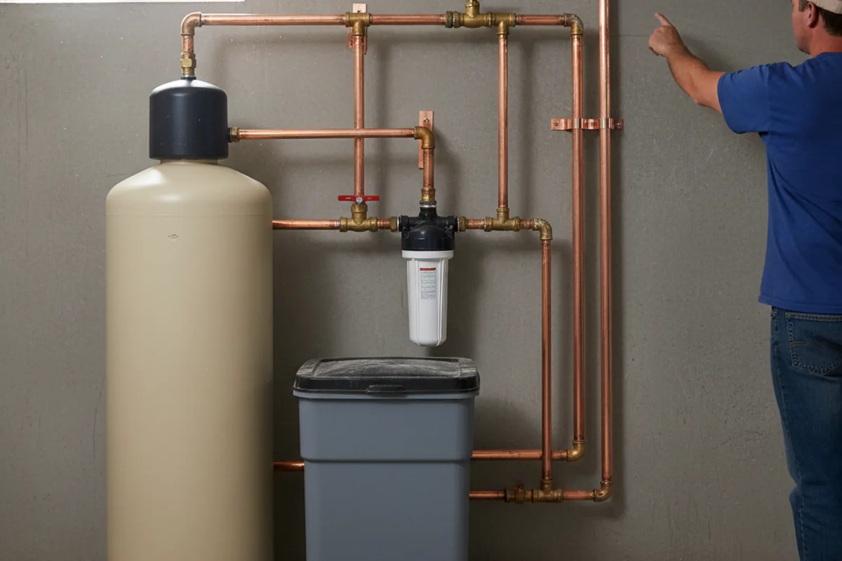 Whole-house water treatment system installed in Estherville